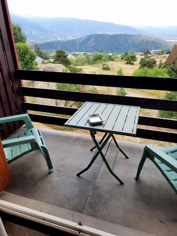 Apartmán Appart Terrasse Cosy Vue Exceptionnelle Montagne Font-Romeu-Odeillo-Via Exteriér fotografie