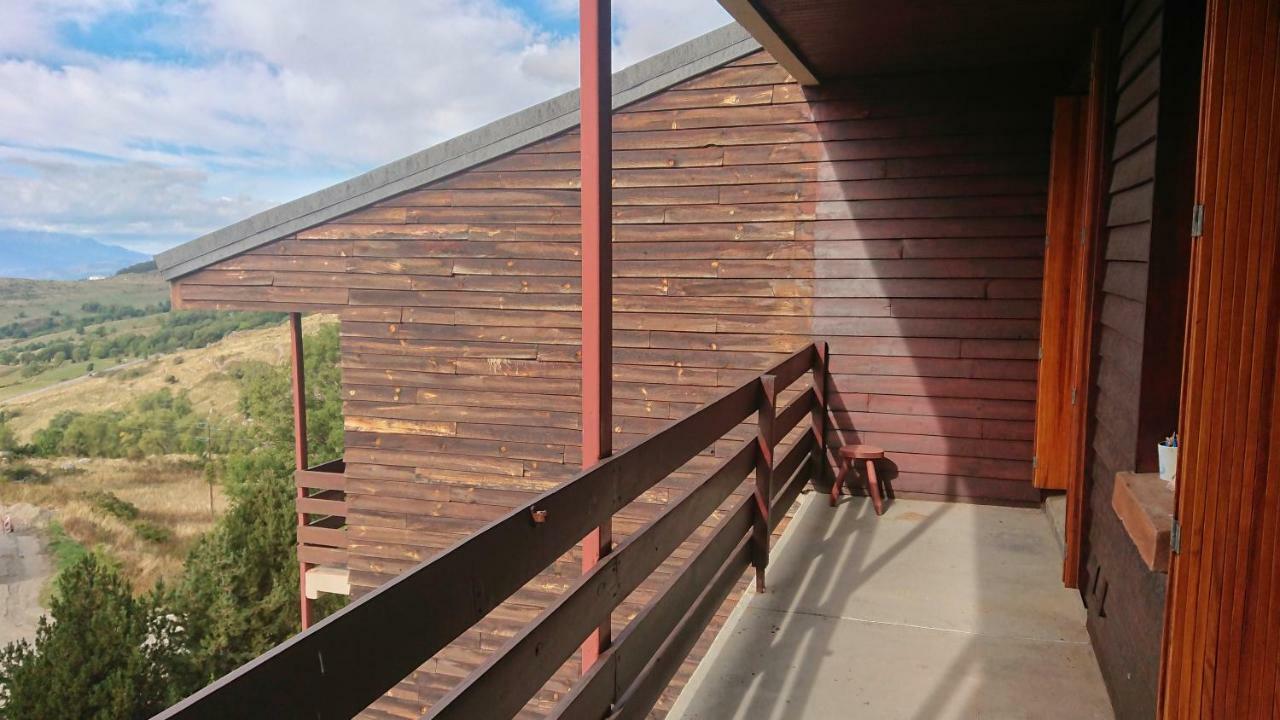 Apartmán Appart Terrasse Cosy Vue Exceptionnelle Montagne Font-Romeu-Odeillo-Via Exteriér fotografie